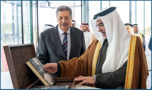 HRH the Crown Prince and Prime Minister Attends Launch of Husain Ali Yateem Biography HRH the Crown Prince and Prime Minister Attends Launch of Husain Ali Yateem Biography