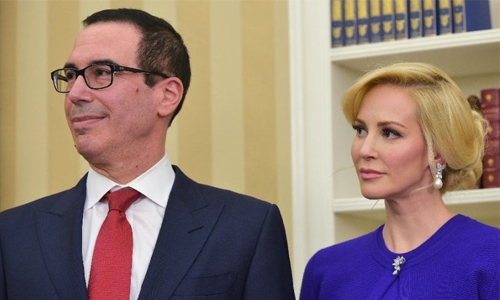 US Treasury chief’s wife apologizes over Instagram post US Treasury chief’s wife apologizes over Instagram post