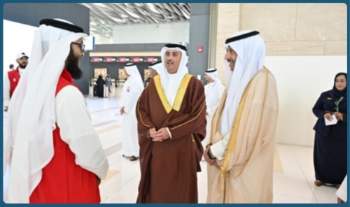 Justice Minister Oversees Departure of Bahraini Pilgrims for Hajj