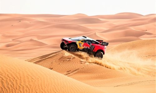 Master of the empty quarter: Loeb makes it five stage wins in a row Master of the empty quarter: Loeb makes it five stage wins in a row
