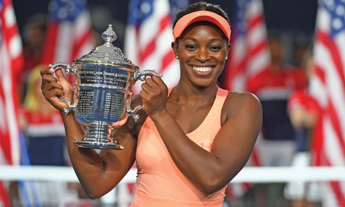 Stephens captures first Slam crown Stephens captures first Slam crown
