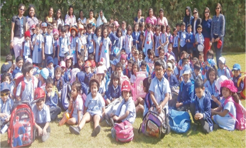 Bahrain Indian School students explore Al Areen Bahrain Indian School students explore Al Areen