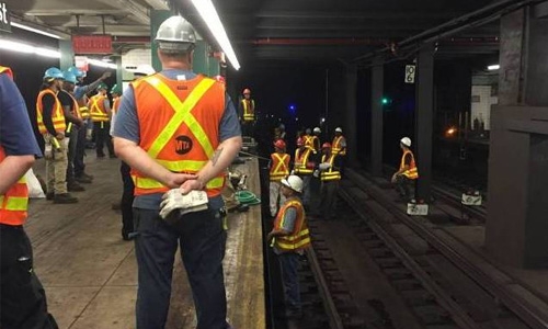 Train derailed in New York 