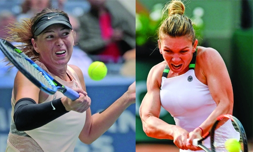 Halep, Sharapova begin season with wins Halep, Sharapova begin season with wins