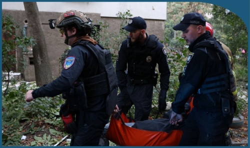 Ukraine Endures Massive Overnight Attack by Russia; Civilians Among Casualties