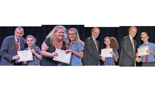 St.Chris students prove they're class act with awards