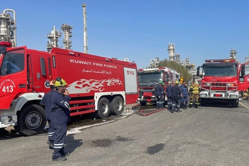 Missile and Drone Debris Triggers Fires in Kuwait Amid Regional Tensions