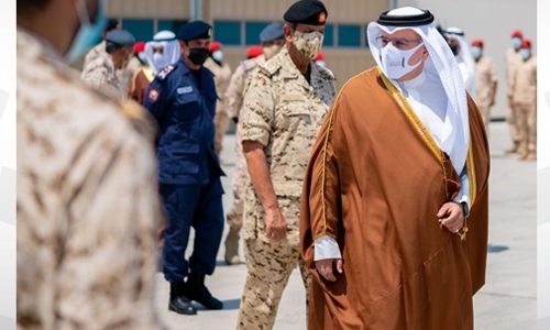 HRH Prince Salman commends BDF's efforts in Afghanistan evacuation operations