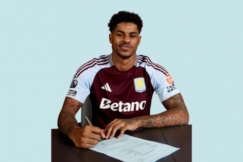 Rashford joins Villa on loan