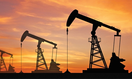 Oil near two-year high