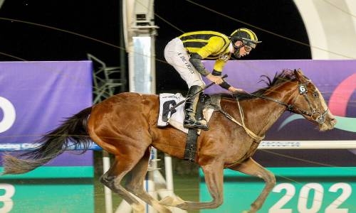 HH Shaikh Khalid hails Shahama victory in UAE Oaks Race