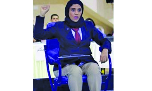 Ebtissam Habib manages Arab Table Tennis Ebtissam Habib manages Arab Table Tennis