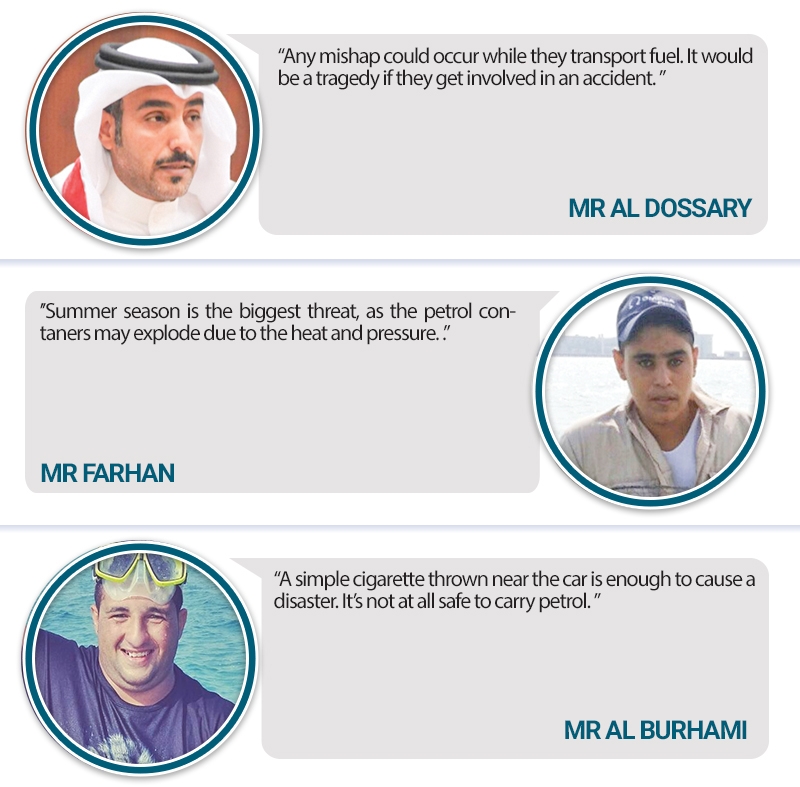 Sailors in Bahrain are demanding the authorities to establish seaside petrol pumps at fishing ports