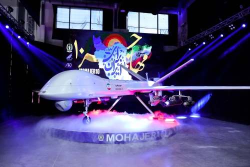 Iran unveils its latest attack drone Iran unveils its latest attack drone