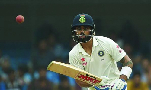 Kohli steers India to 148/3 at tea against NZ Kohli steers India to 148/3 at tea against NZ
