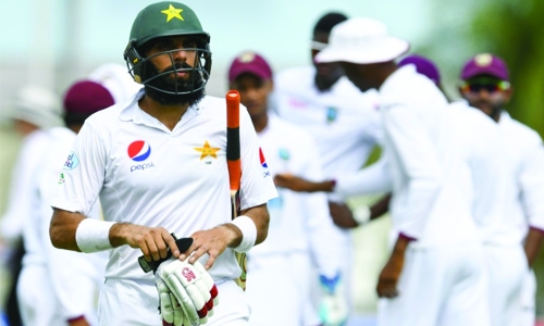 Windies respond after Ali ton, Misbah out for 99