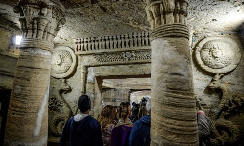 Egypt rescues 2,000-year old catacombs from rising water