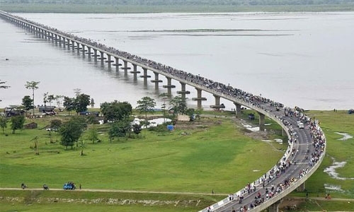 India opens its longest bridge near China border