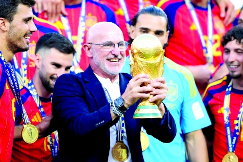 We have grown together, says Spain coach de la Fuente We have grown together, says Spain coach de la Fuente