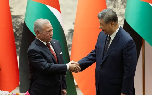 Xi urges ‘diplomatic’ solution in talks with Jordan’s king