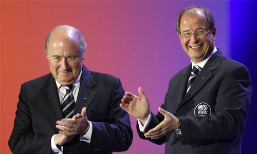 Police swoop on ex-FIFA executive