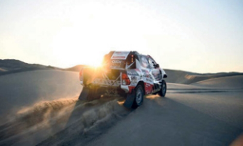 Al-Attiyah stretches Dakar lead in pursuit of third title Al-Attiyah stretches Dakar lead in pursuit of third title