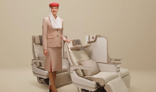 Emirates to showcase industry-first Premium Economy seats with privacy divider at ATM