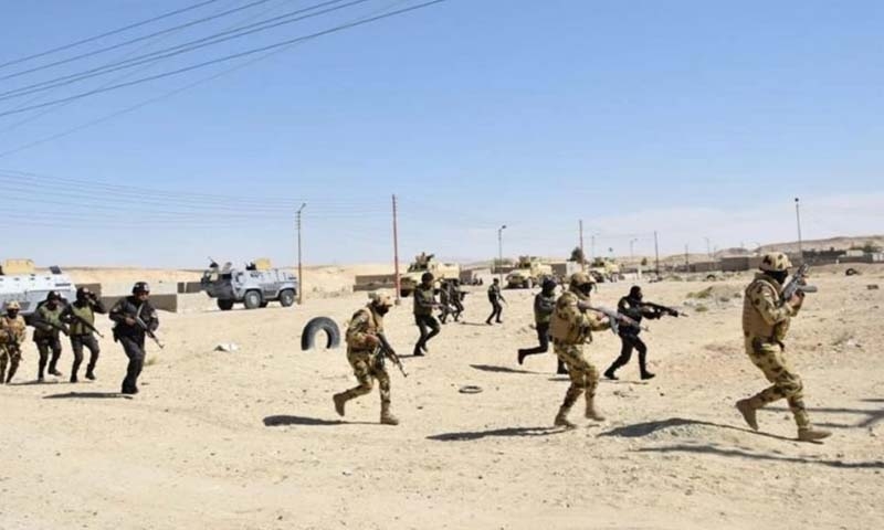 Egyptian troops kill 52 militants in Sinai