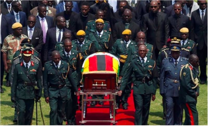 Leaders pay tribute at Mugabe funeral Leaders pay tribute at Mugabe funeral