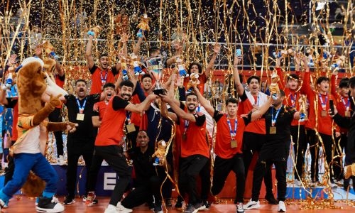 Bahrainis win volleyball gold in international match