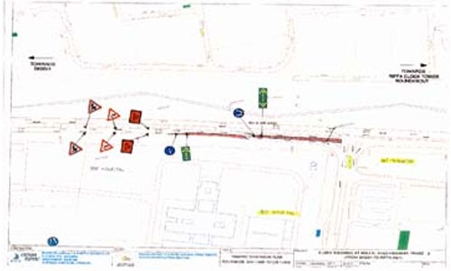 Lane to be closed on Wali Al Ahed Highway Lane to be closed on Wali Al Ahed Highway