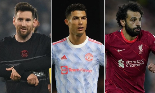 Messi, Ronaldo and Salah on shortlist for FIFA Best Men’s Player award