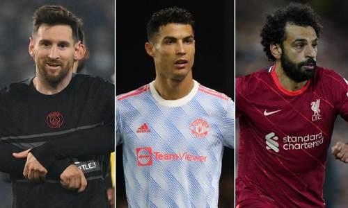 Messi, Ronaldo and Salah on shortlist for FIFA Best Men’s Player award Messi, Ronaldo and Salah on shortlist for FIFA Best Men’s Player award