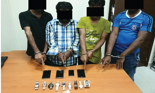 Expat robbers' gang arrested in Bahrain