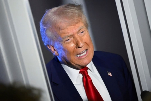 ‘Hang tough, it won’t be easy’: Trump defiant on tariffs