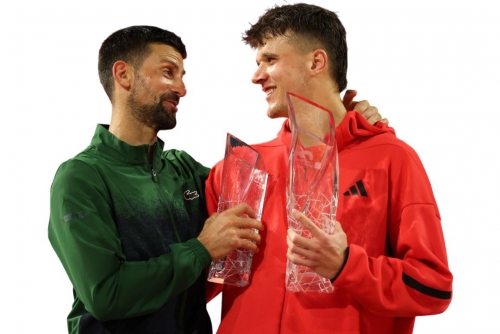 Mensik stuns Djokovic for Miami Open crown Mensik stuns Djokovic for Miami Open crown