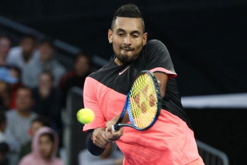 Kyrgios fined for colourful language