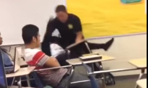 US school arrest video sparks outrage