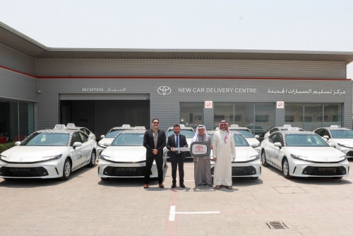 Ebrahim K. Kanoo delivers Toyota Camry Fleet to Arabian Taxi 