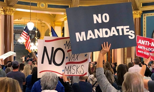 11 US states sue Biden administration over Covid-19 vaccine mandate 11 US states sue Biden administration over Covid-19 vaccine mandate