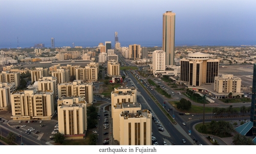Earthquake in Fujairah Earthquake in Fujairah
