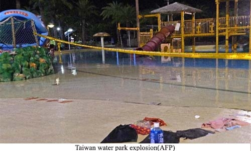 Victims of water park explosion demand reopened probe Victims of water park explosion demand reopened probe