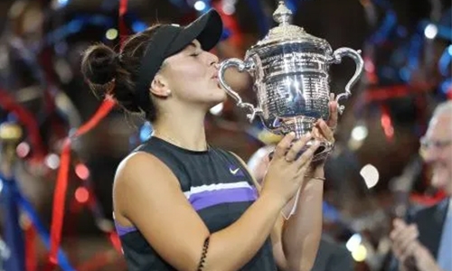 Bianca Andreescu feted in hometown