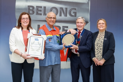 Alba honoured with RoSPA Life President Award For Unparalleled Safety Excellence