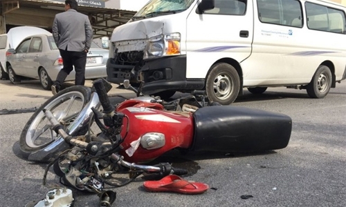 Bahraini injured in Salmabad accident