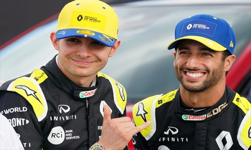 Renault’s Ricciardo, Ocon looking forward to racing in Bahrain ‘heat’