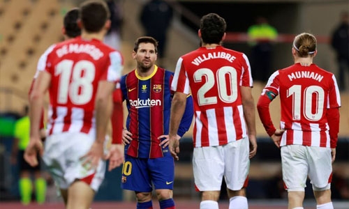 Messi banned for two matches after historic Barca red