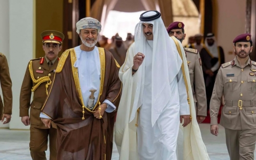 Oman’s Sultan Holds Fraternal Meeting with Qatar’s Amir in Doha Oman’s Sultan Holds Fraternal Meeting with Qatar’s Amir in Doha