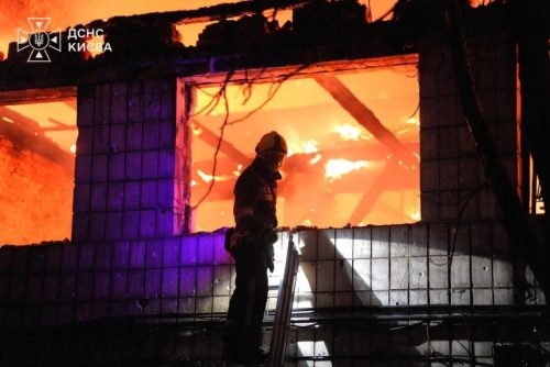 Russian Missile Strike on Kyiv Railway Depot Kills 7