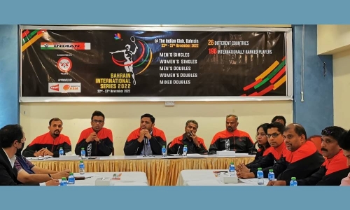 Indian Club hosts international series badminton tournament 